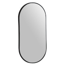 Modern 91cm Oblong Aluminium Wall Mirror